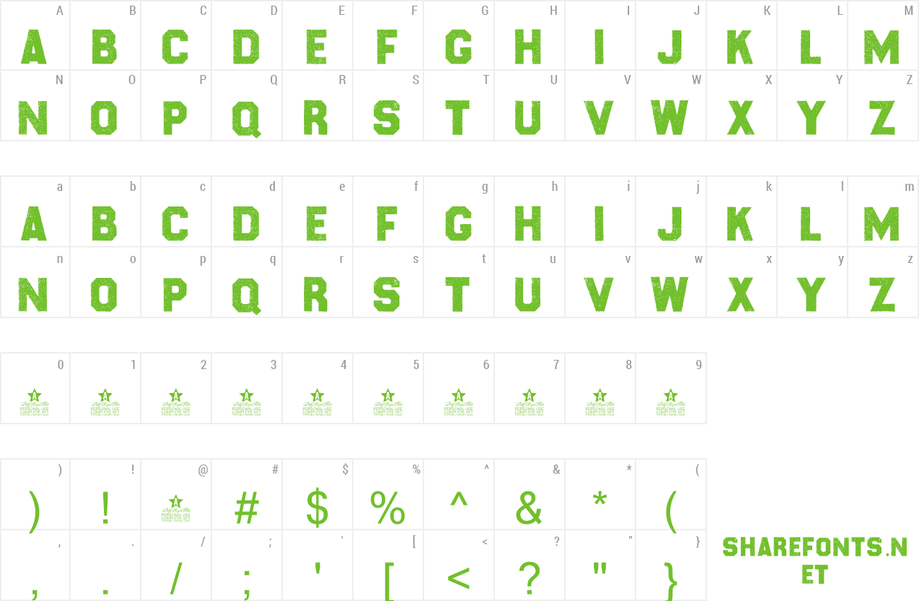 Font Farenheight preview